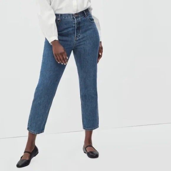 Everlane Curvy 90s Cheeky‎ Straight Jean - Picture 1 of 6